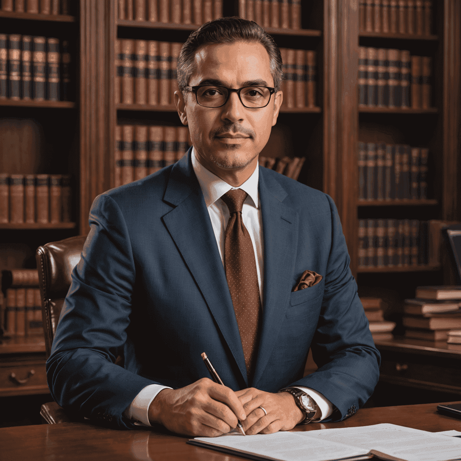 Foto de Carlos Rodríguez, abogado experto en propiedad intelectual, en una pose profesional